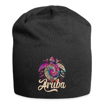 Aruba - Jersey-Beanie - Schwarz - Vorne