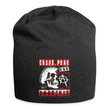 Punk Rock Pogo Anarchie Punks Punk Rocker Punk - Bonnet en jersey - noir - Devant