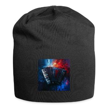 Accordion - Jersey Beanie - black - Front