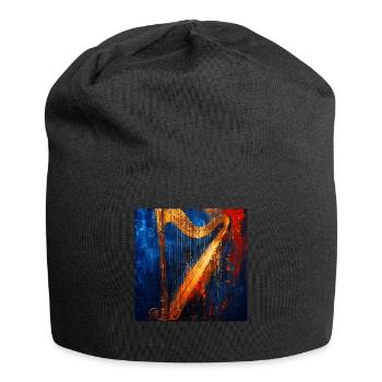 Harp - Jersey Beanie - black - Front