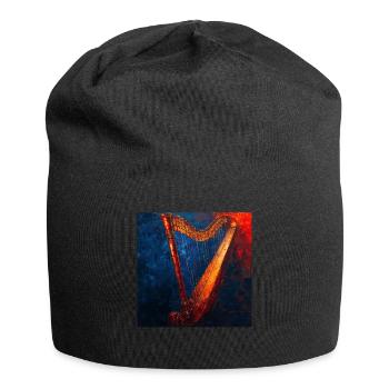 Harp - Jersey Beanie - black - Front