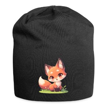 Foxes Fox - Jersey Beanie - black - Front