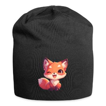 Foxes Fox - Jersey Beanie - black - Front