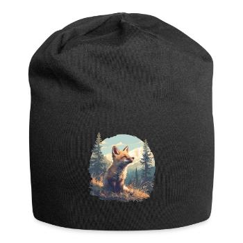 Foxes Fox - Jersey Beanie - black - Front