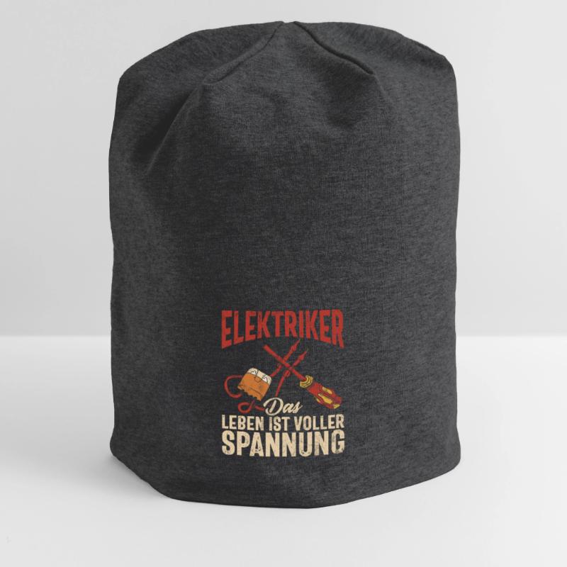 Electronics Technician Electrics Profession Volt Electrical Engineering Jersey Beanie