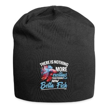 There's nothing more exciting than finding - Jersey Beanie - black - Front