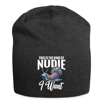 Nacktschnecke Das Ist Die Art Von Nacktschnecke, - Jersey-Beanie - Anthrazit - Vorne
