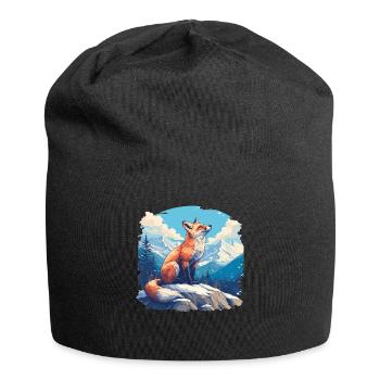 Foxes Fox - Jersey Beanie - black - Front