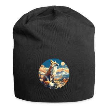 Foxes Fox - Jersey Beanie - black - Front