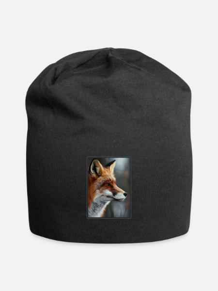 Foxes Fox - Jersey Beanie - black