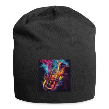 Tuba - Jersey-Beanie - Schwarz - Vorne