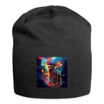 Tuba - Jersey-Beanie - Schwarz - Vorne