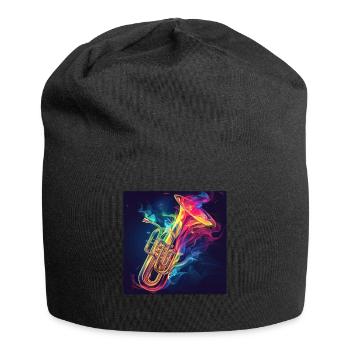 Tuba - Jersey-Beanie - Schwarz - Vorne