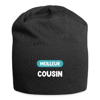 Best Cousin Gift Cousin Gift Cousin Gift - Jersey Beanie - black - Front