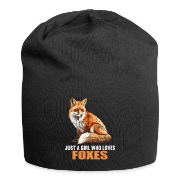 Foxes Fox - Jersey Beanie - black - Front
