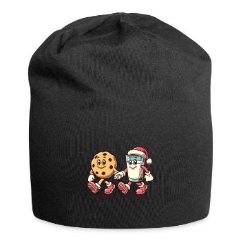 Biscuits and milk Christmas friends - Jersey Beanie - black - Front