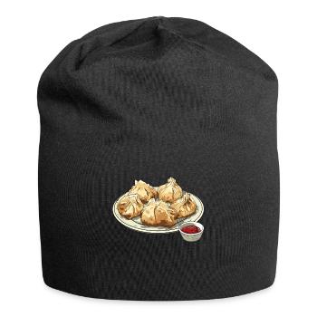 RF Chinese Food Crab Rangoon Meme Lustig - Jersey-Beanie - Schwarz - Vorne