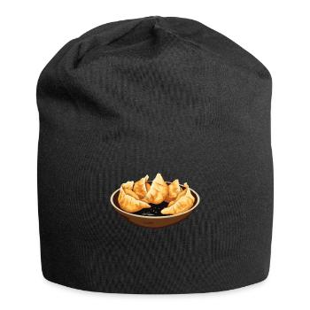 RF Chinese Food Crab Rangoon Meme Lustig - Jersey-Beanie - Schwarz - Vorne