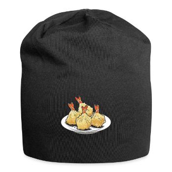 RF Chinese Food Crab Rangoon Meme Lustig - Jersey-Beanie - Schwarz - Vorne