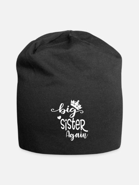 Grande soeur cadeau Grande Soeur Encore - Bonnet en jersey - noir