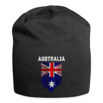 Australian flag, Australian pride - Jersey Beanie - black - Front
