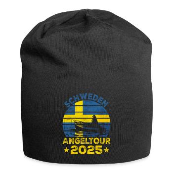Schweden Angeltour 2025 Angeltrip - Jersey-Beanie - Schwarz - Vorne