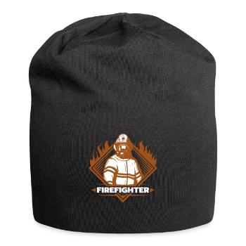 Firefighter Firefighter Pride - Jersey Beanie - black - Front