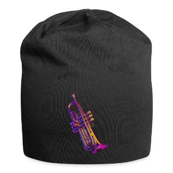 Trompete - Jersey-Beanie - Schwarz - Vorne