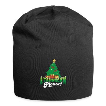 Ä Tännsch´n Please Weihnachten - Jersey-Beanie - Schwarz - Vorne