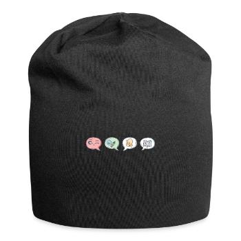 phonemisPhonemische Bewusstseinswissenschaft - Jersey-Beanie - Schwarz - Vorne