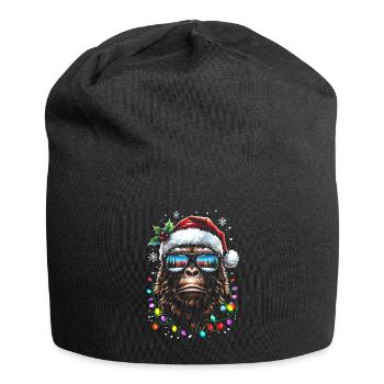 Sasquatch Santa - Jersey Beanie - black - Front