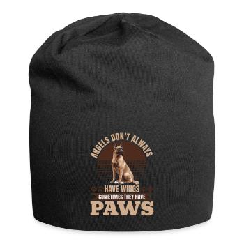 Belgian Malinois Lover Dog Owner - Jersey Beanie - black - Front