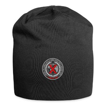 Vegan, gegen Drogen, Hardcore Punk Straight Edge - Jersey-Beanie - Schwarz - Vorne