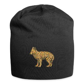 Coyote Geometric - Jersey Beanie - black - Front