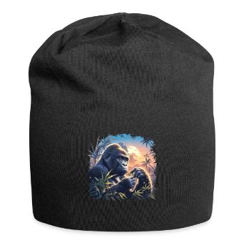 Gorillas Gorilla - Jersey Beanie - black - Front