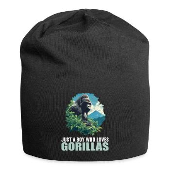 Gorillas Gorilla - Jersey Beanie - black - Front
