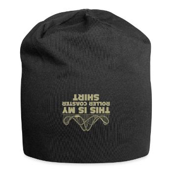 This Is My Roller Coaster Shirt Funny - Jersey Beanie - black - Front