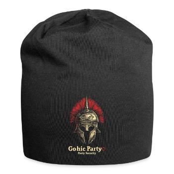 Tenue de fête Toga drôle - Bonnet en jersey - noir - Devant