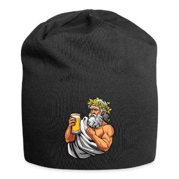 Tenue de fête Toga drôle - Bonnet en jersey - noir - Devant