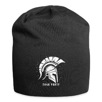 Tenue de fête Toga drôle - Bonnet en jersey - noir - Devant