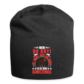 Do Khyi protects me Tibetan Mastiff Tibetan Mastiff - Jersey Beanie - black - Front