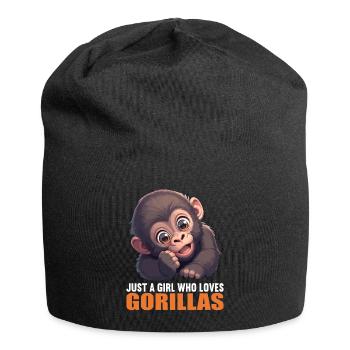 Gorillas Gorilla - Jersey Beanie - black - Front