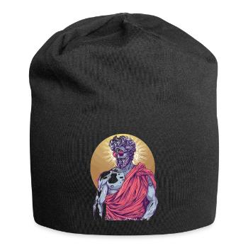 Tenue de fête Toga drôle - Bonnet en jersey - noir - Devant