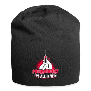 Phlebotomist It's All In Vein - Jersey Beanie - black - Front