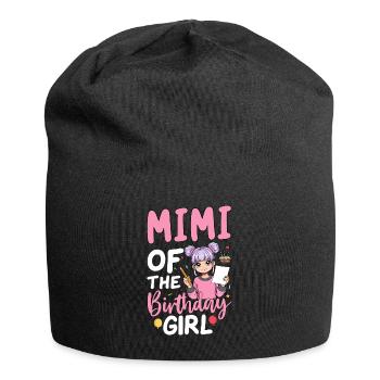 Mimi de la fille d’anniversaire - Bonnet en jersey - noir - Devant