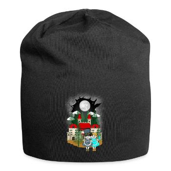 Enfants Enfant Conte de fées Conte de fées Personnage Chat Chats - Bonnet en jersey - noir - Devant