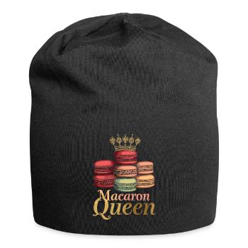 Macaron lovers Macaron Baker - Jersey Beanie - black - Front