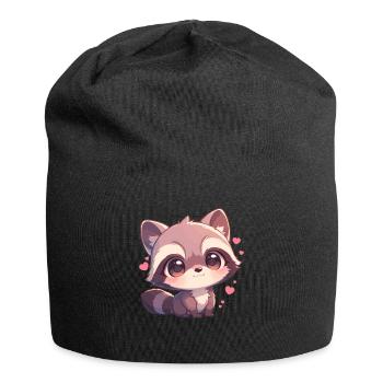 Raccoons Raccoon - Jersey Beanie - black - Front