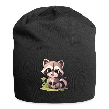 Raccoons Raccoon - Jersey Beanie - black - Front