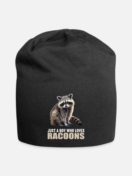 Waschbären Waschbär - Jersey-Beanie - Schwarz
